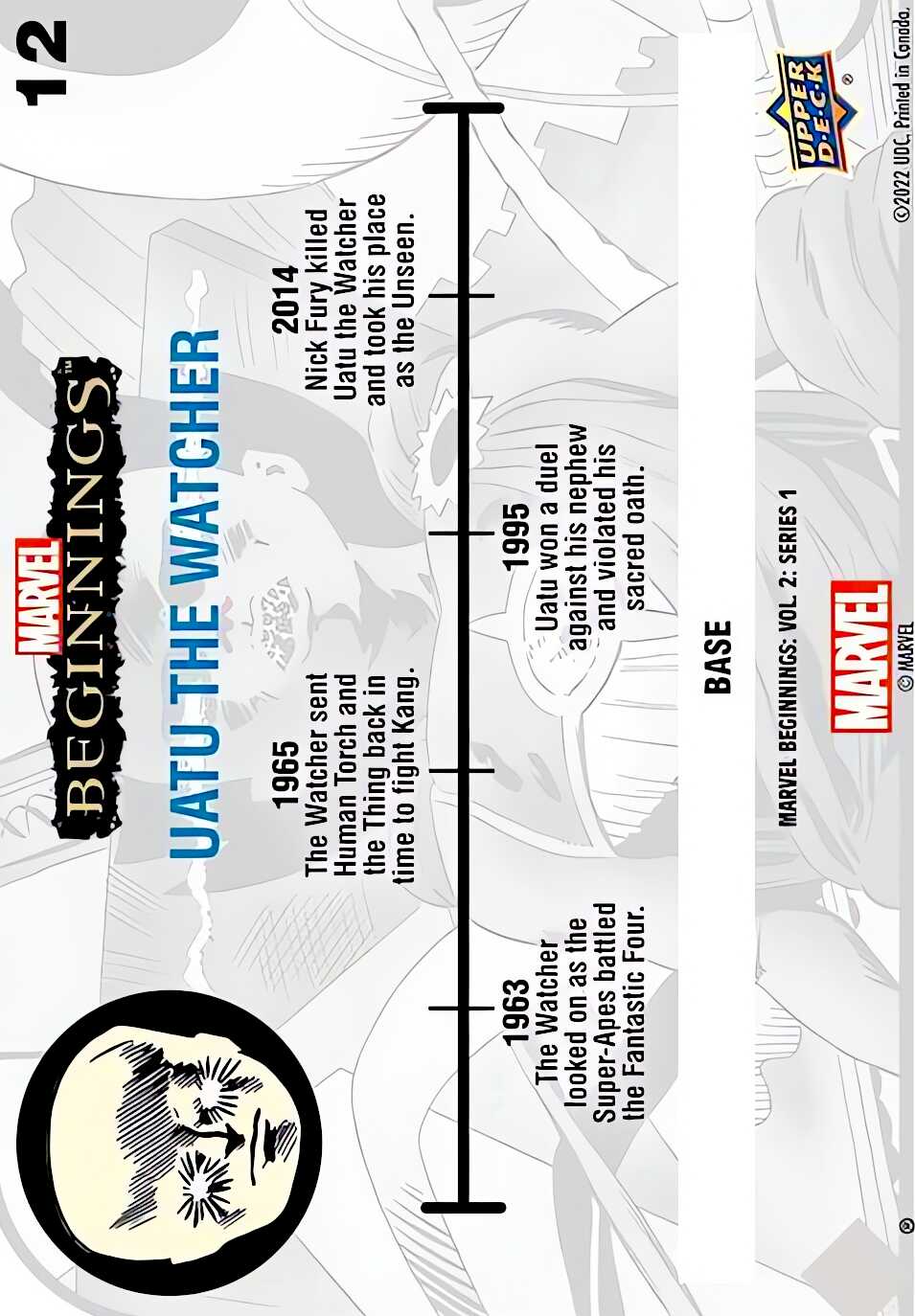 Uatu the Watcher back artwork