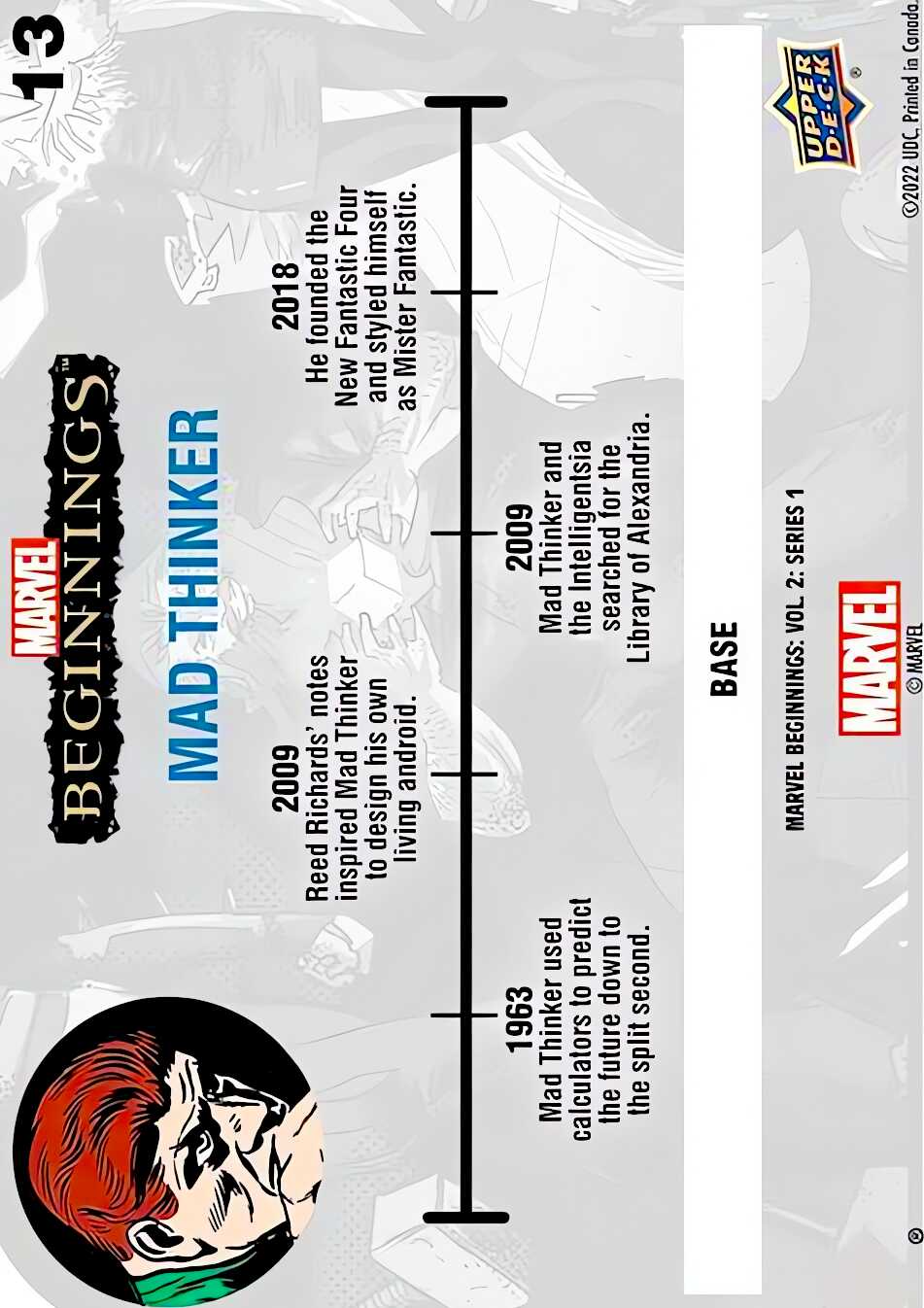 Mad Thinker back artwork