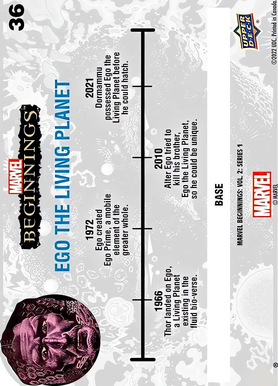 Ego The Living Planet back artwork
