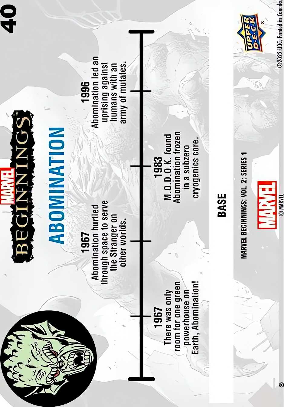Abomination back card image