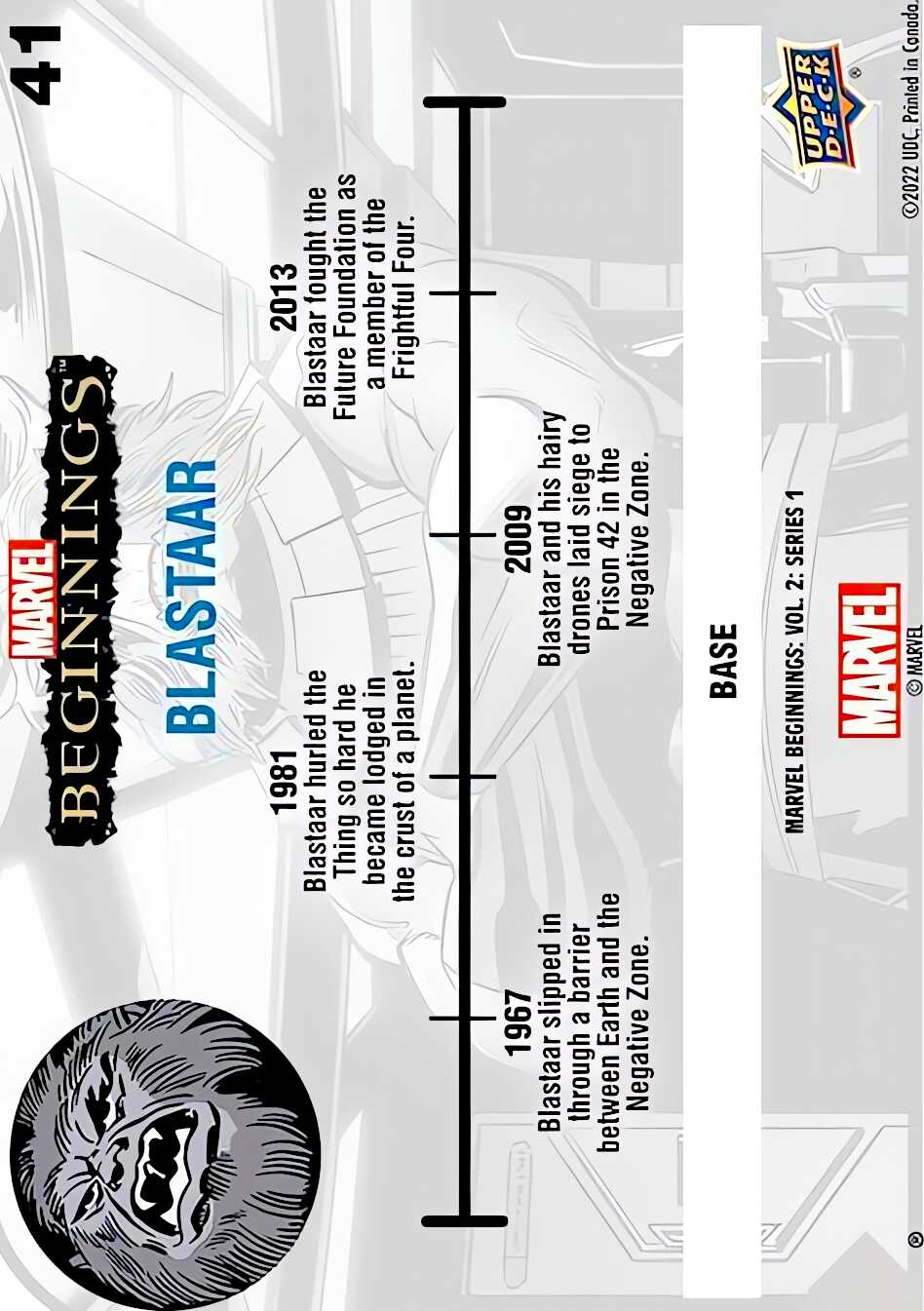 Blastaar back card image