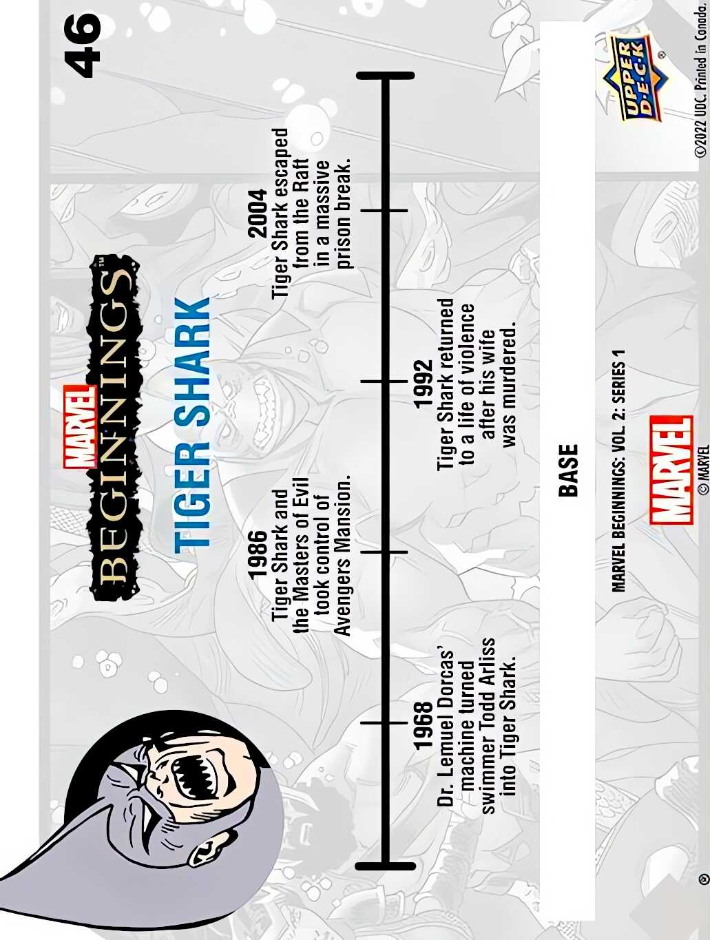 Tiger Shark back card image