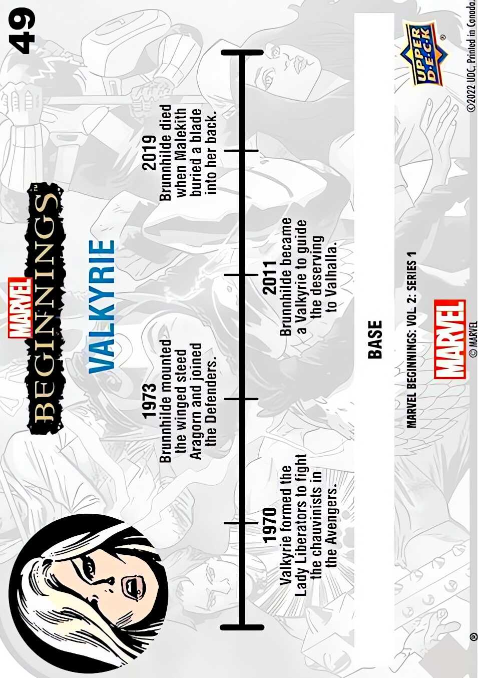 Valkyrie back card image