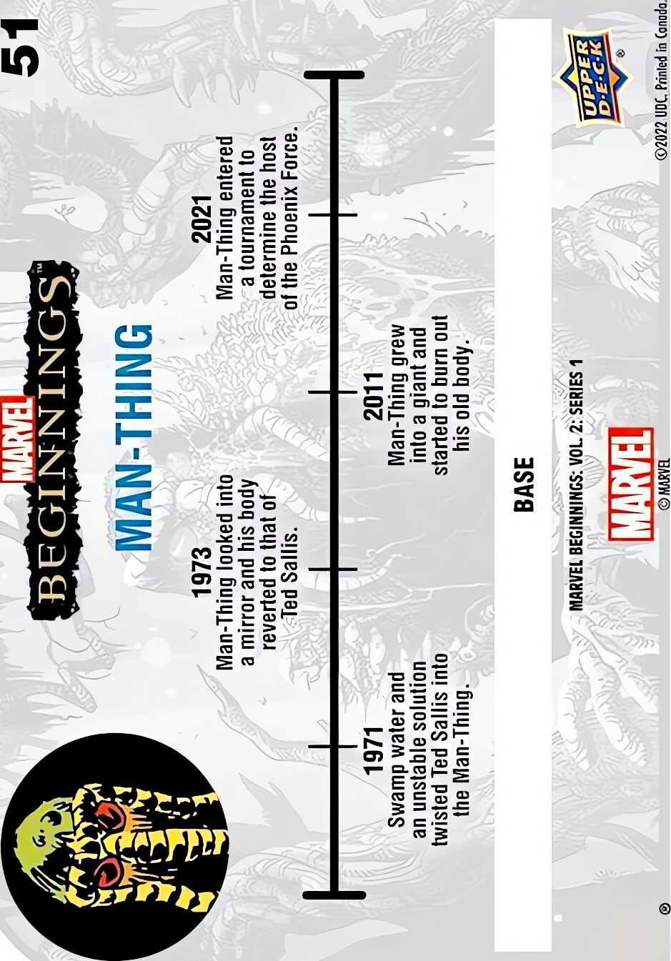 Man-Thing back card image