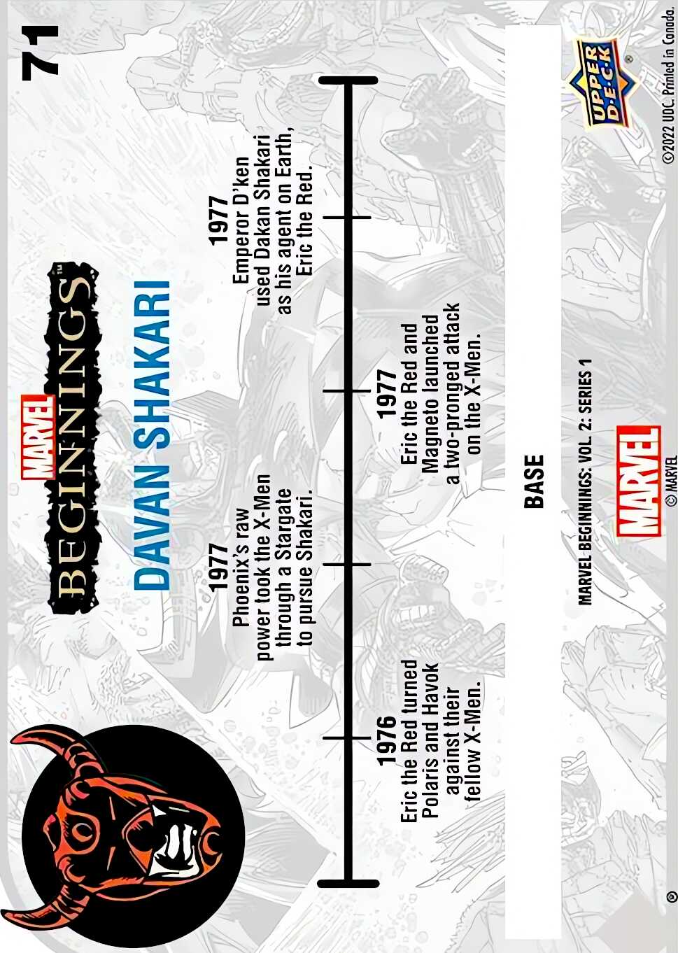 Davan Shakari back card image
