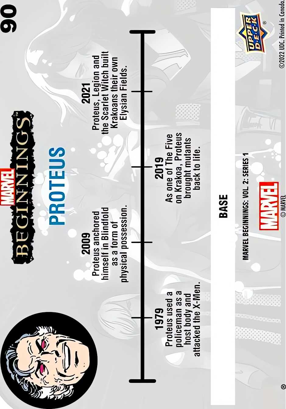 Proteus back card image