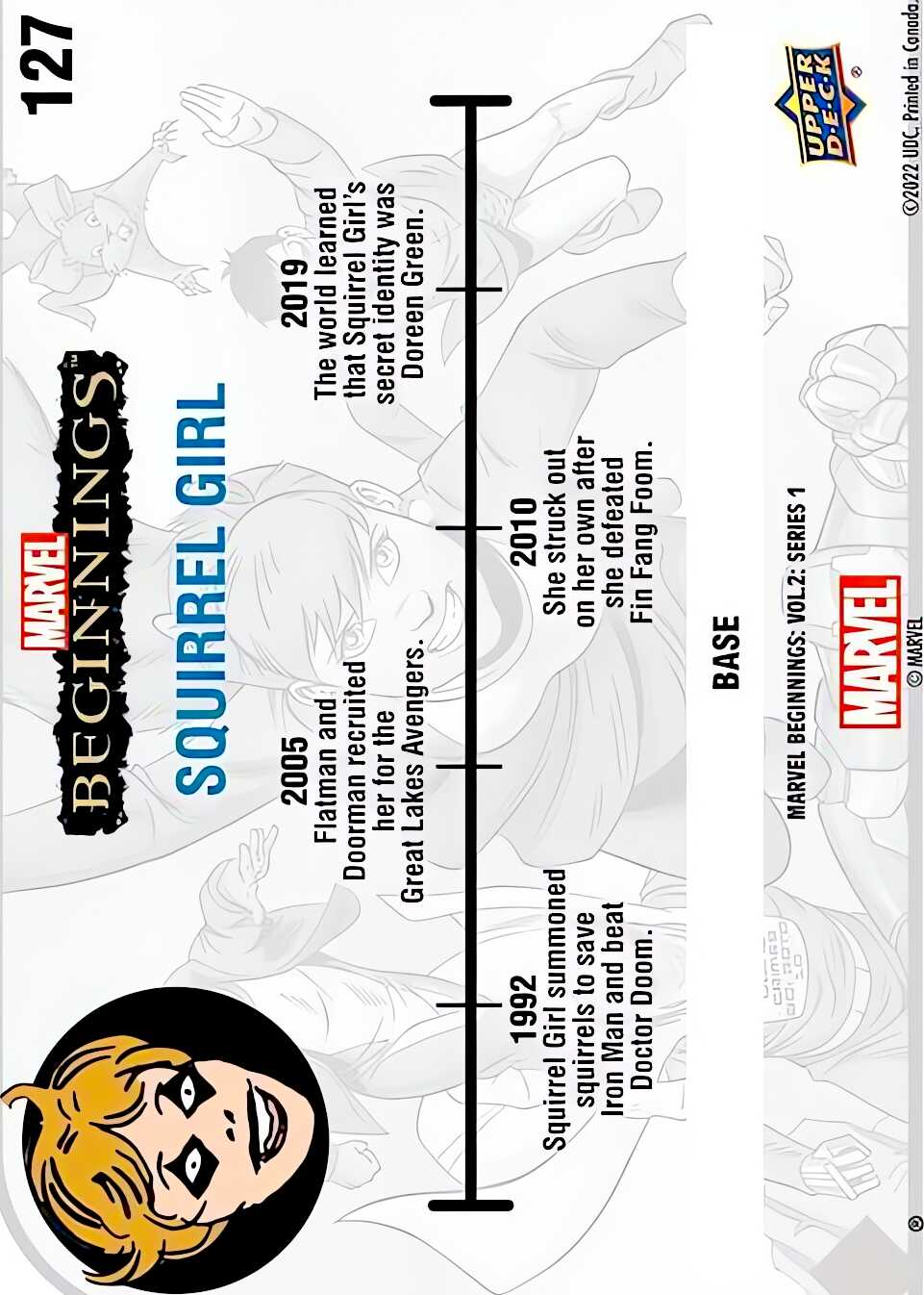 Squirrel Girl back card image
