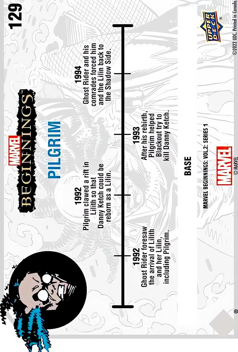 Pilgrim back card image