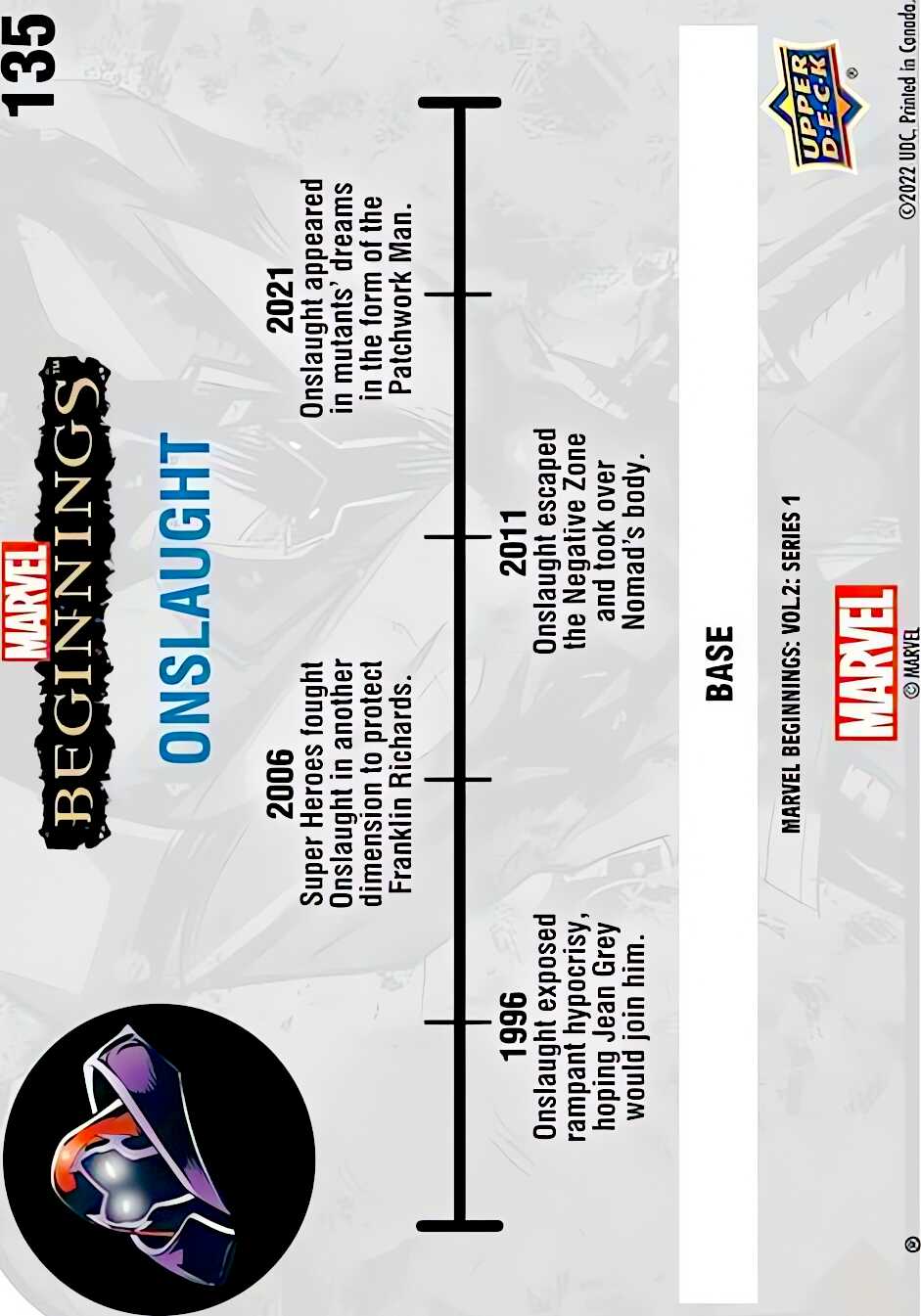 Onslaught back card image