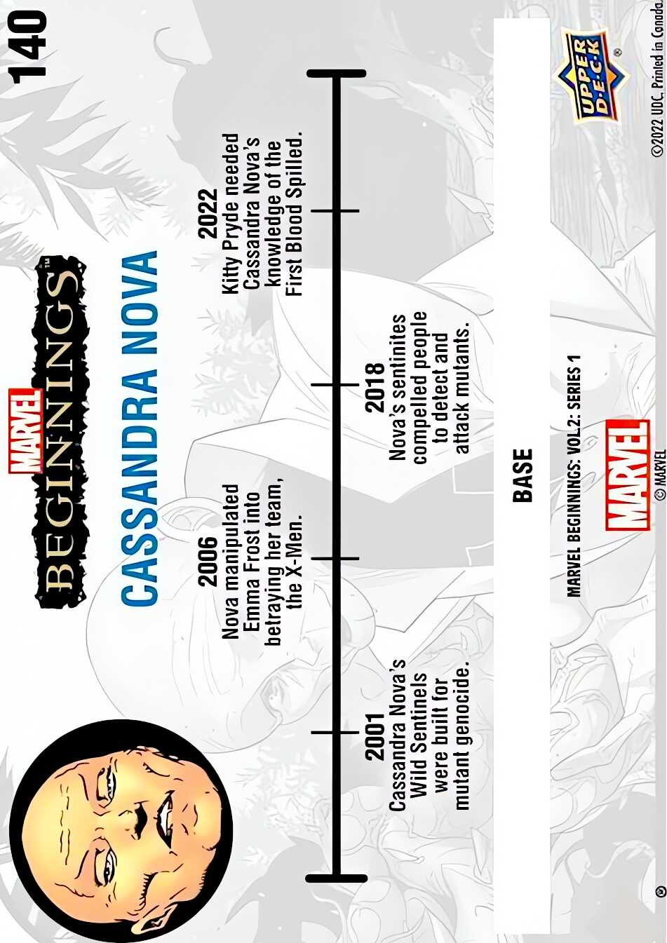 Cassandra Nova back card image