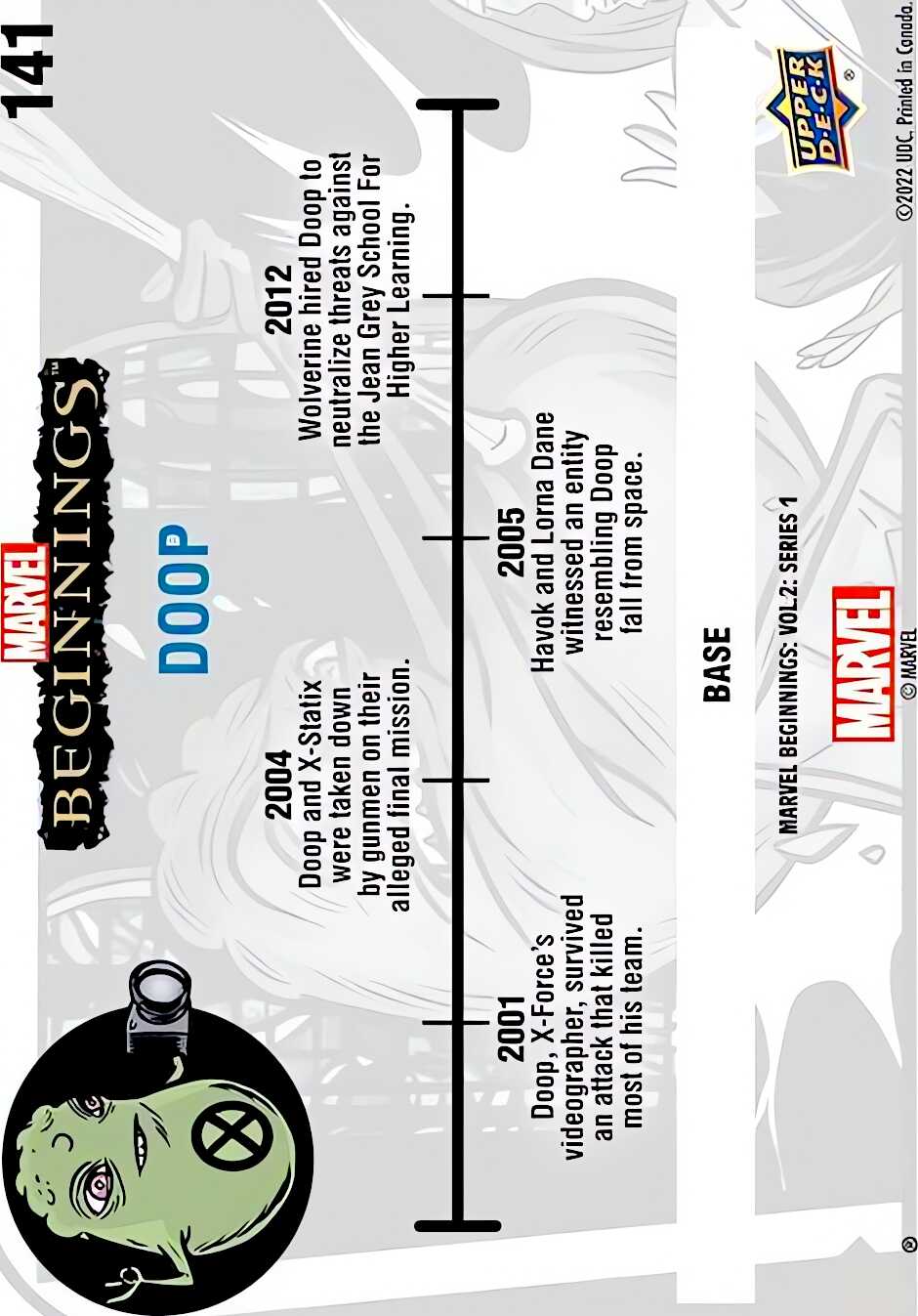 X-Statix back card image
