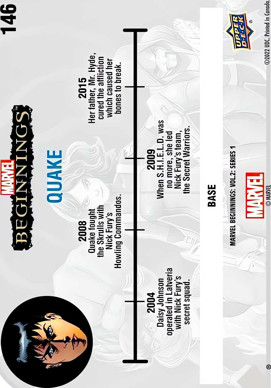 Quake back card image