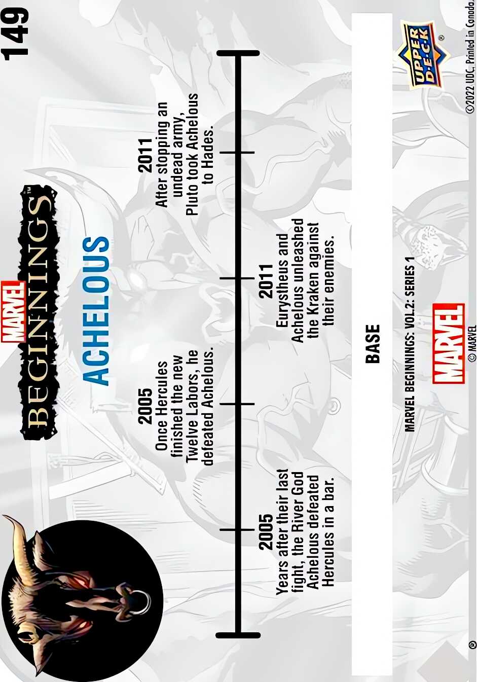 Achelous back card image