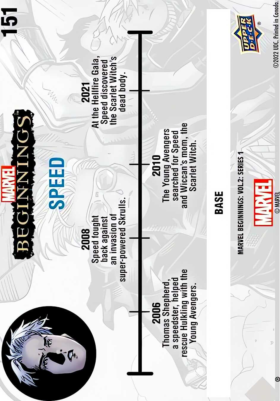 Speed back card image