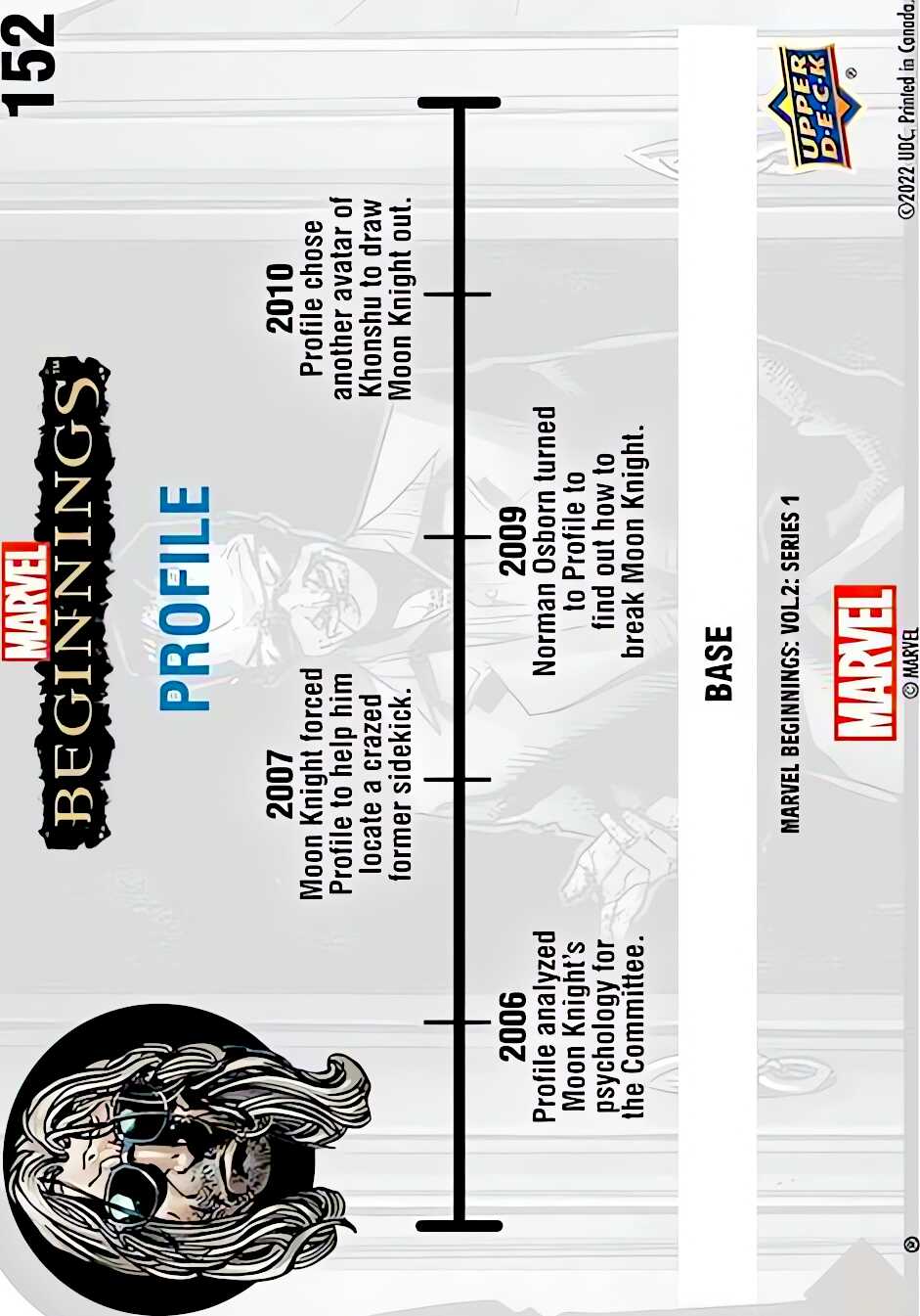 Profile back card image