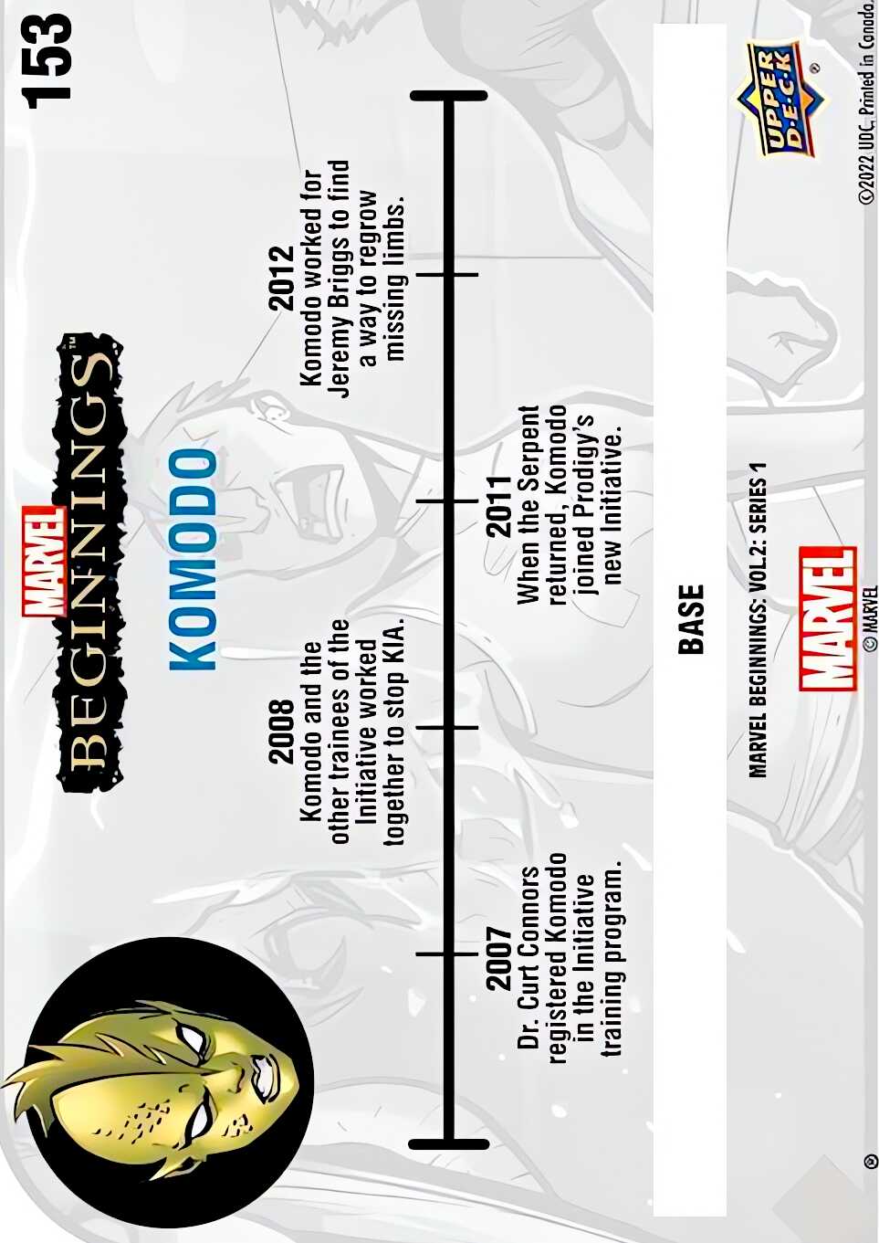 Komodo back card image