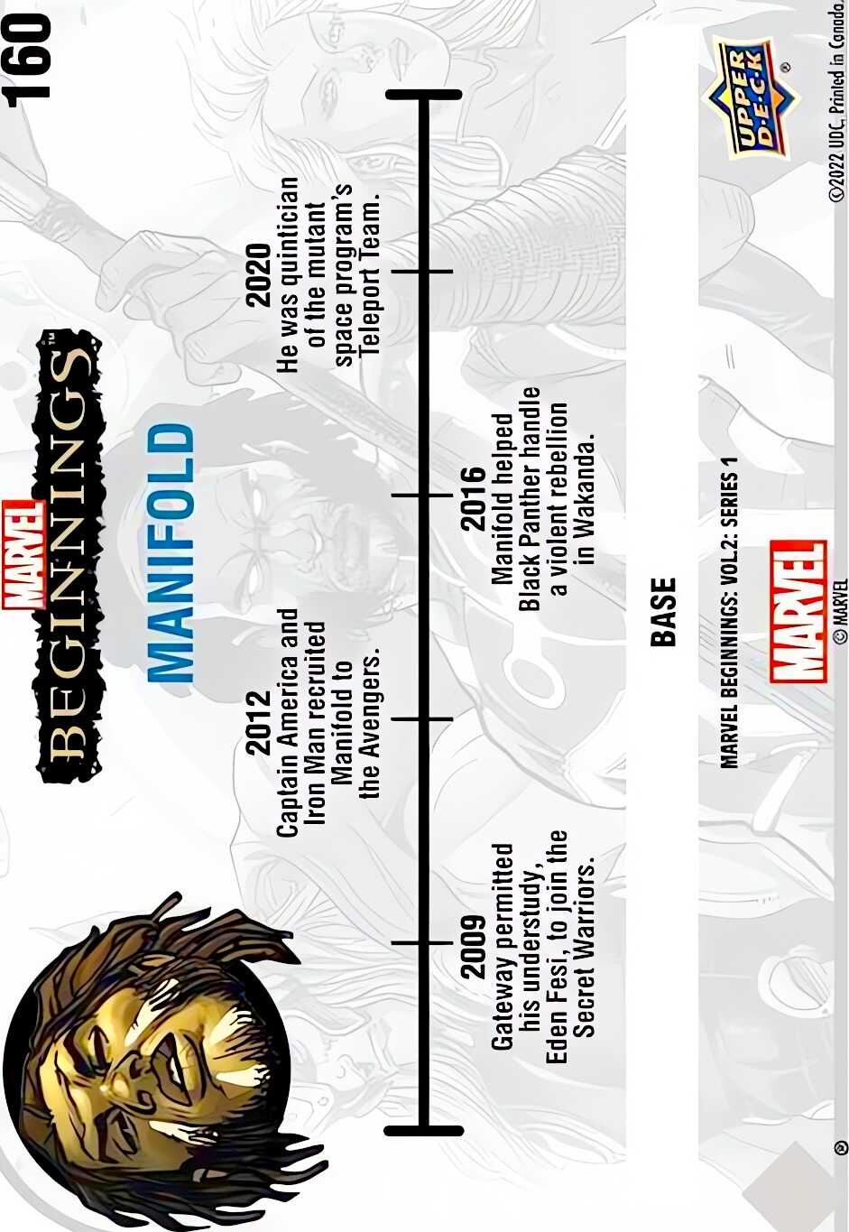 Manifold back card image