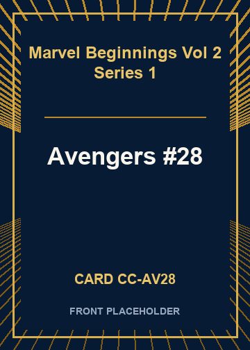Avengers #28 card thumbnail