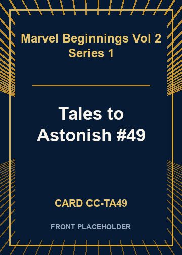 Tales to Astonish #49 card thumbnail