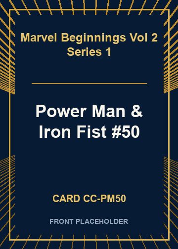 Power Man & Iron Fist #50 card thumbnail
