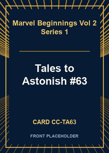 Tales to Astonish #63 card thumbnail