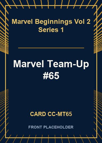 Marvel Team-Up #65 card thumbnail