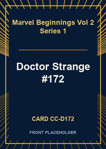 Doctor Strange #172 card thumbnail