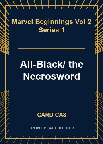 All-Black/ the Necrosword card thumbnail
