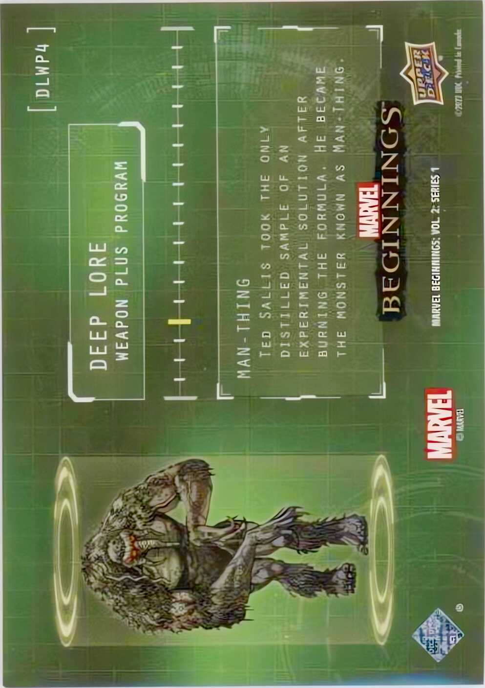 Man-Thing back card image