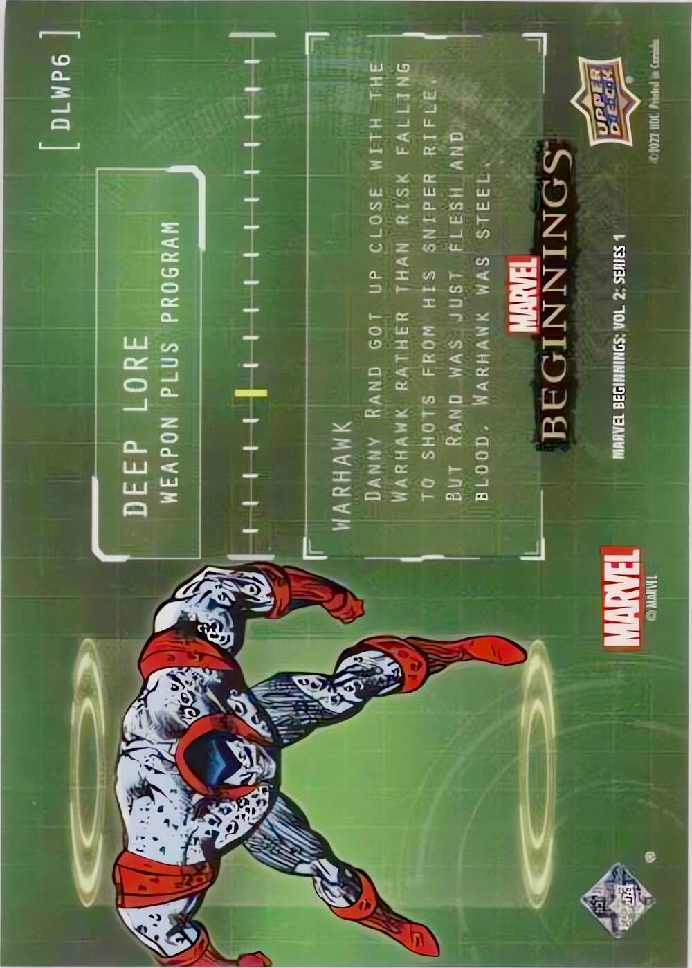 Warhawk back card image