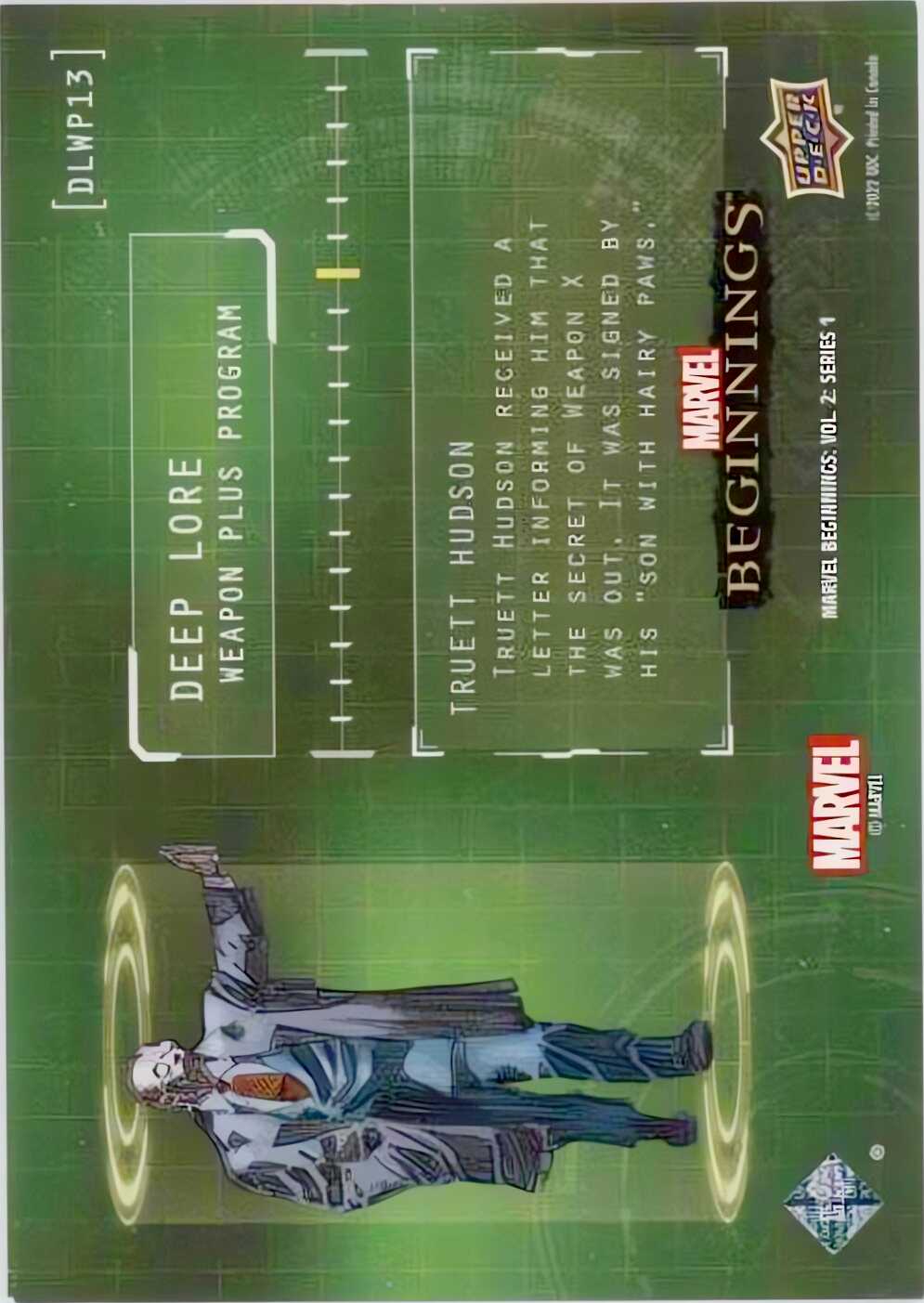 Truett Hudson back card image
