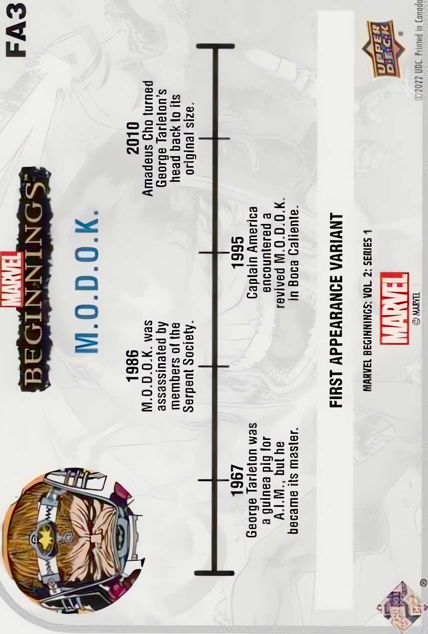 M.O.D.O.K. back card image