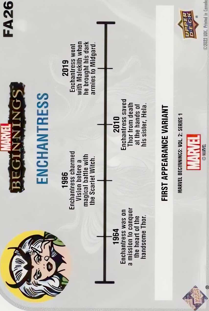 Enchantress back card image