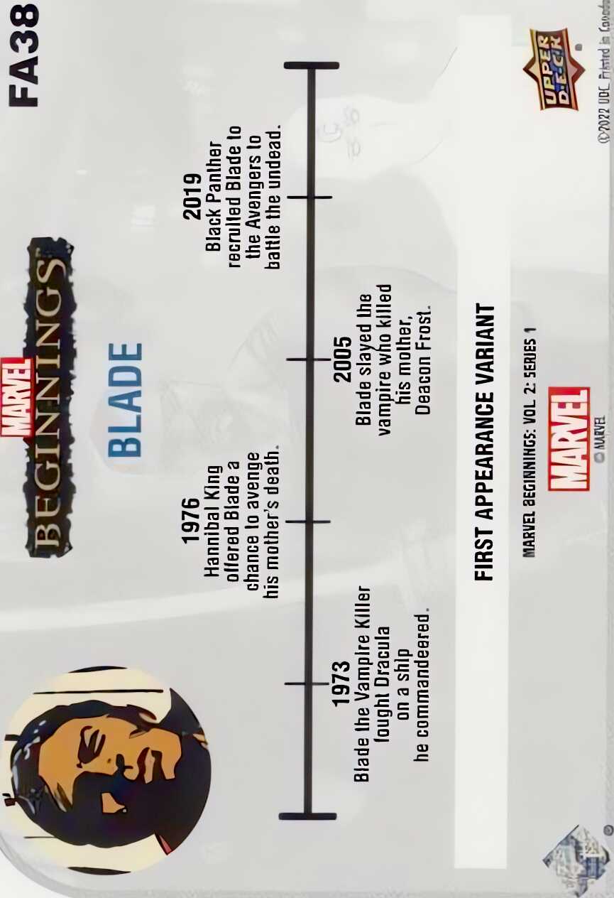 Blade back card image