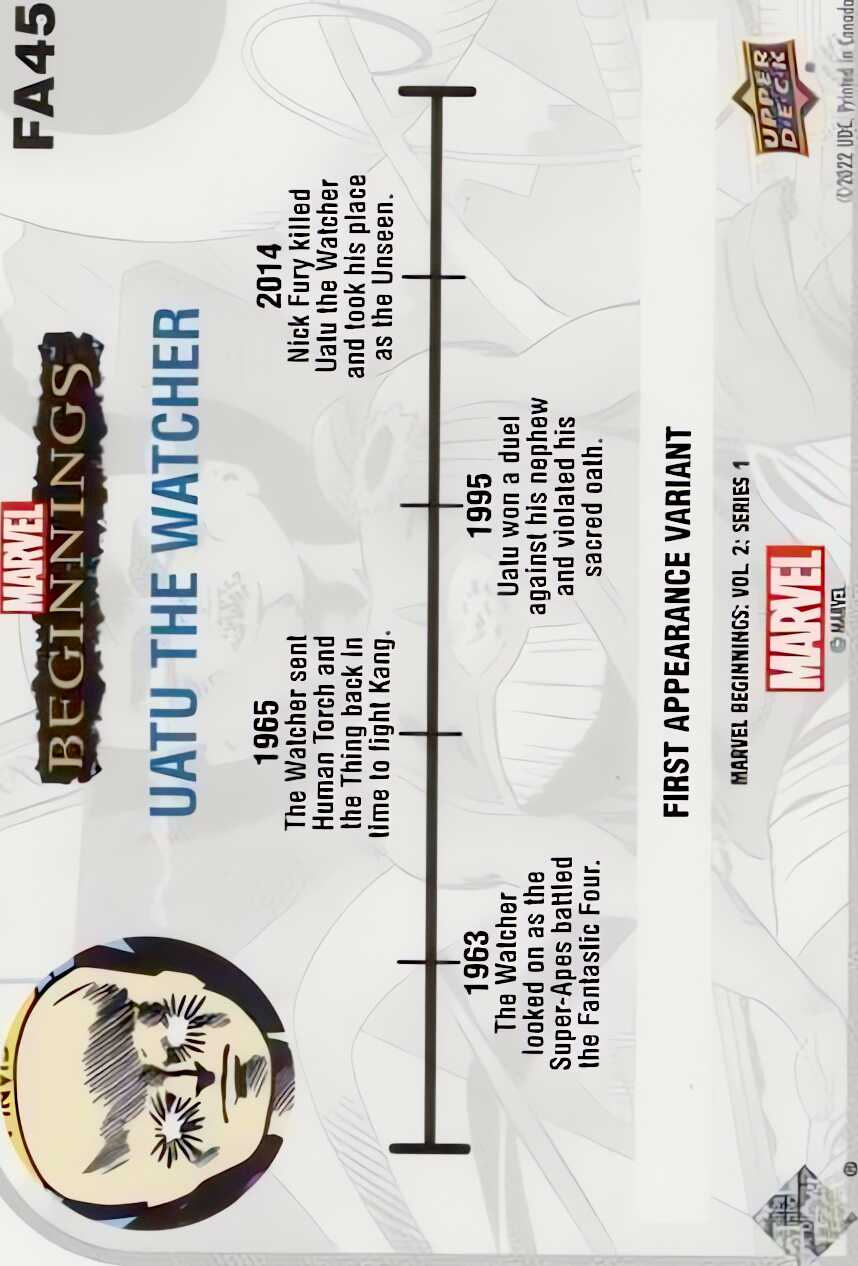 Uatu the Watcher back card image
