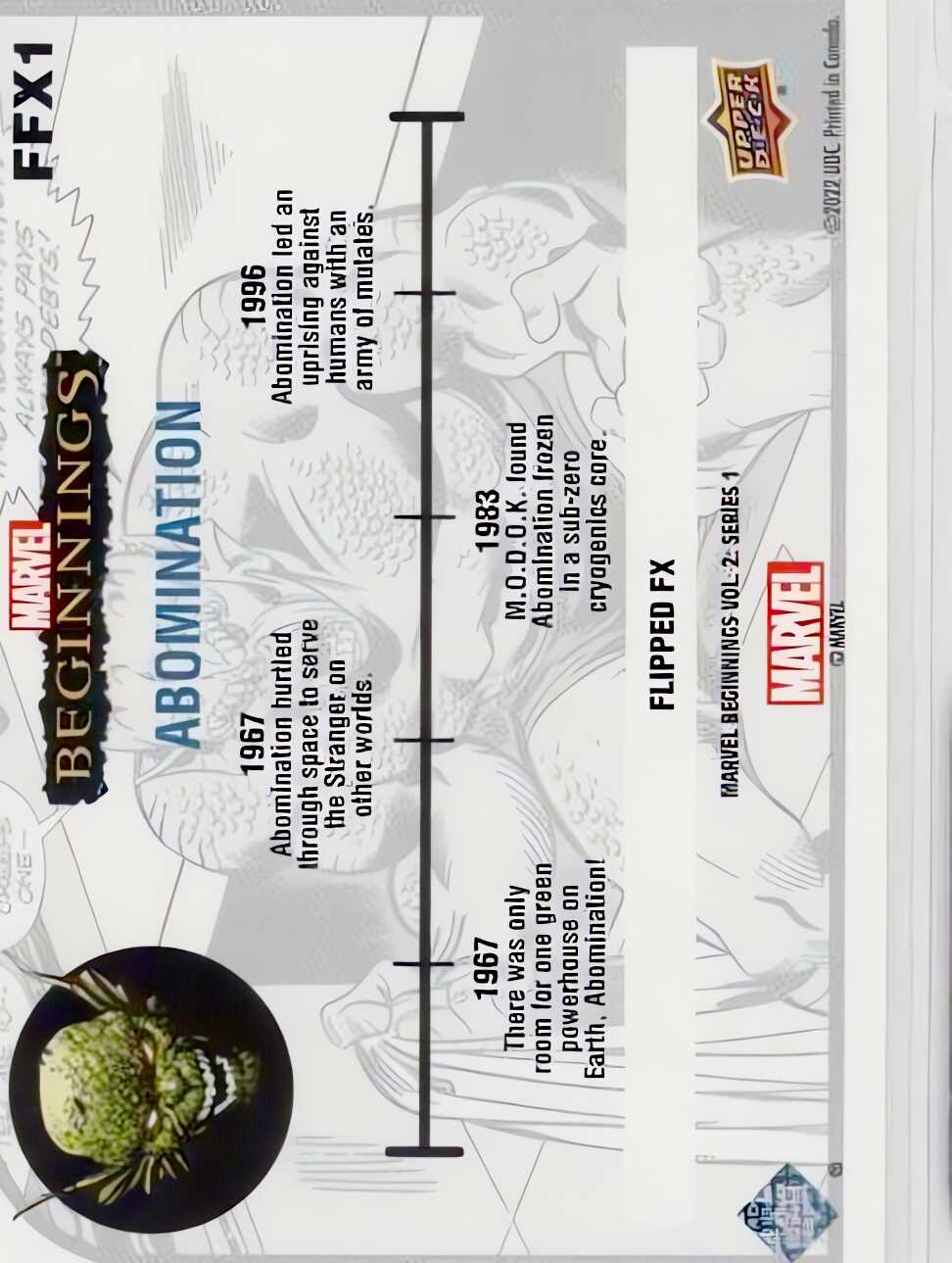 Abomination back card image