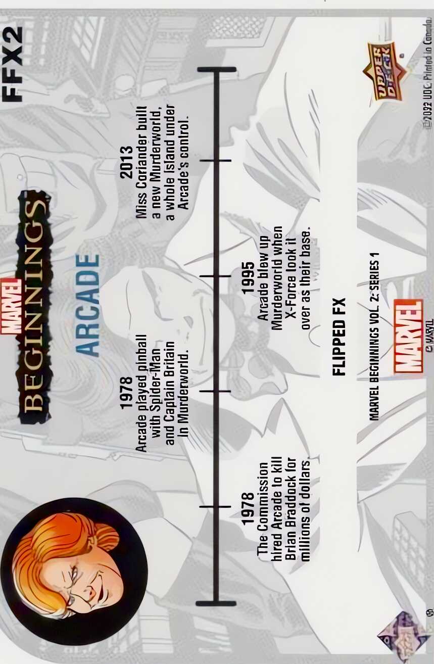 Arcade back card image