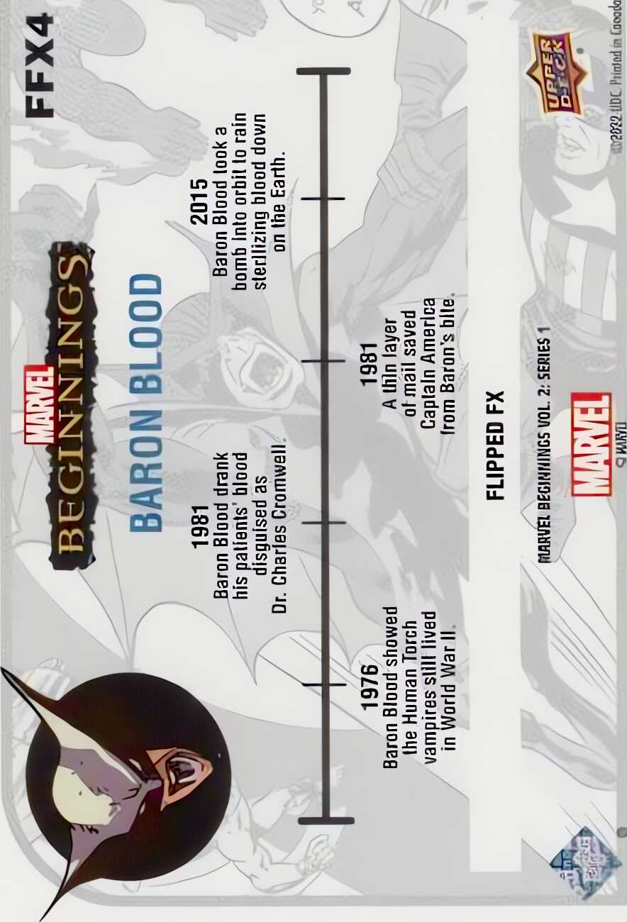 Baron Blood back card image
