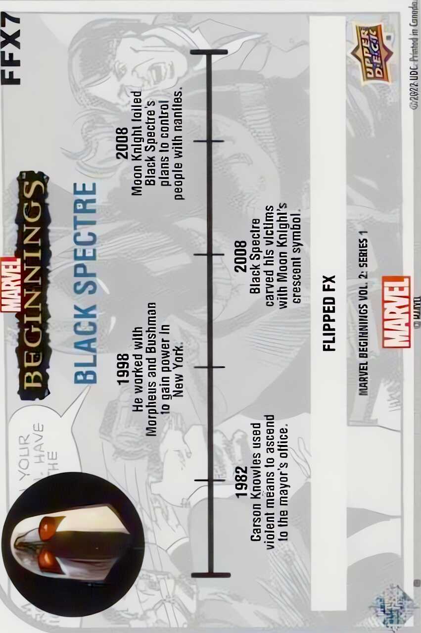 Black Spectre back card image