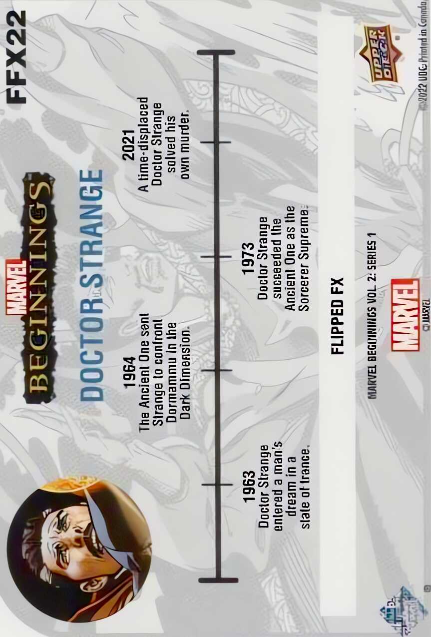 Doctor Strange back card image