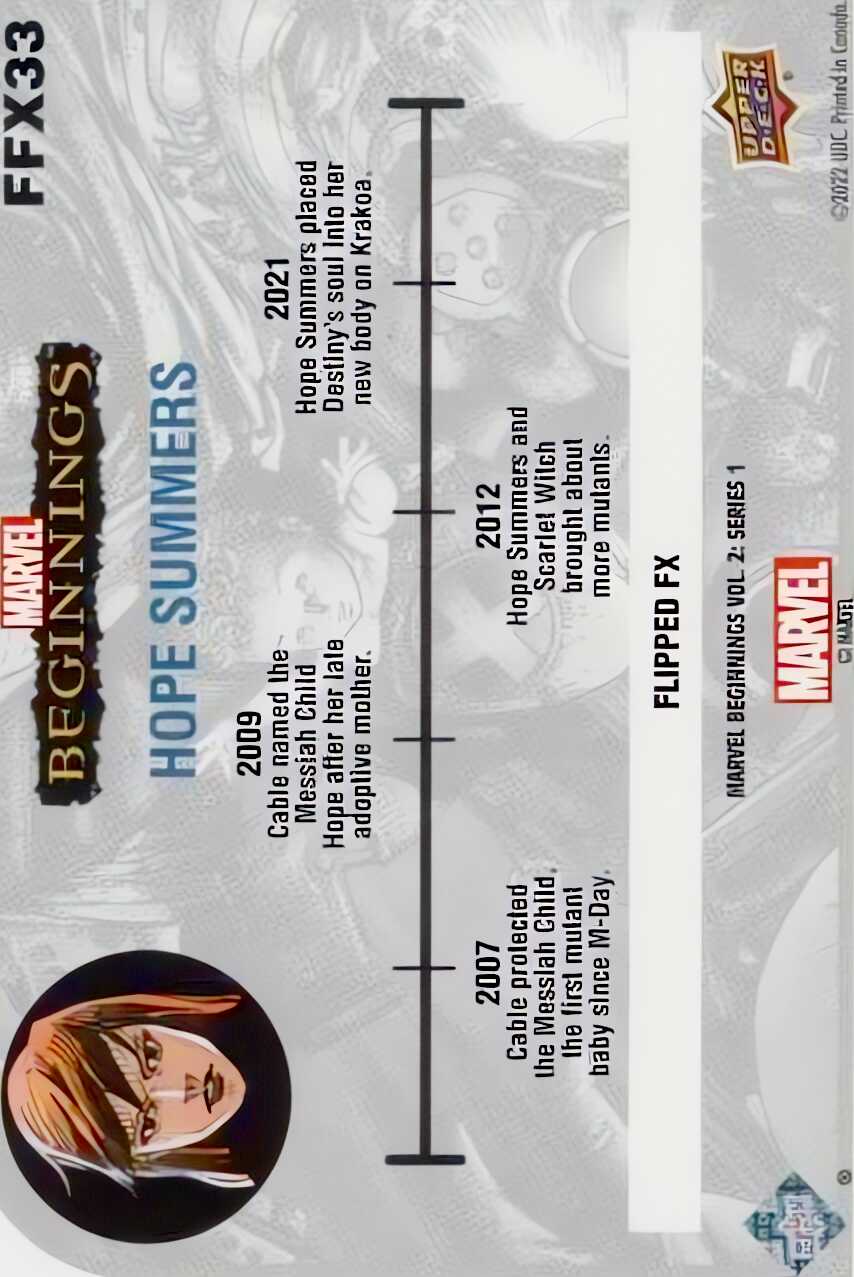 Hope Summers back card image