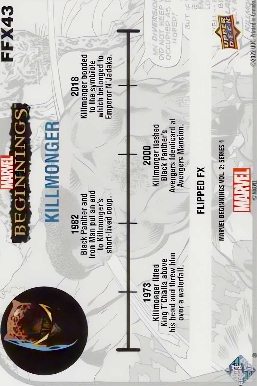 Killmonger back card image