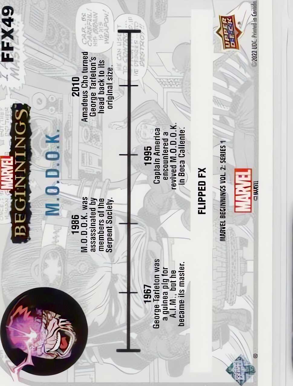 M.O.D.O.K. back card image