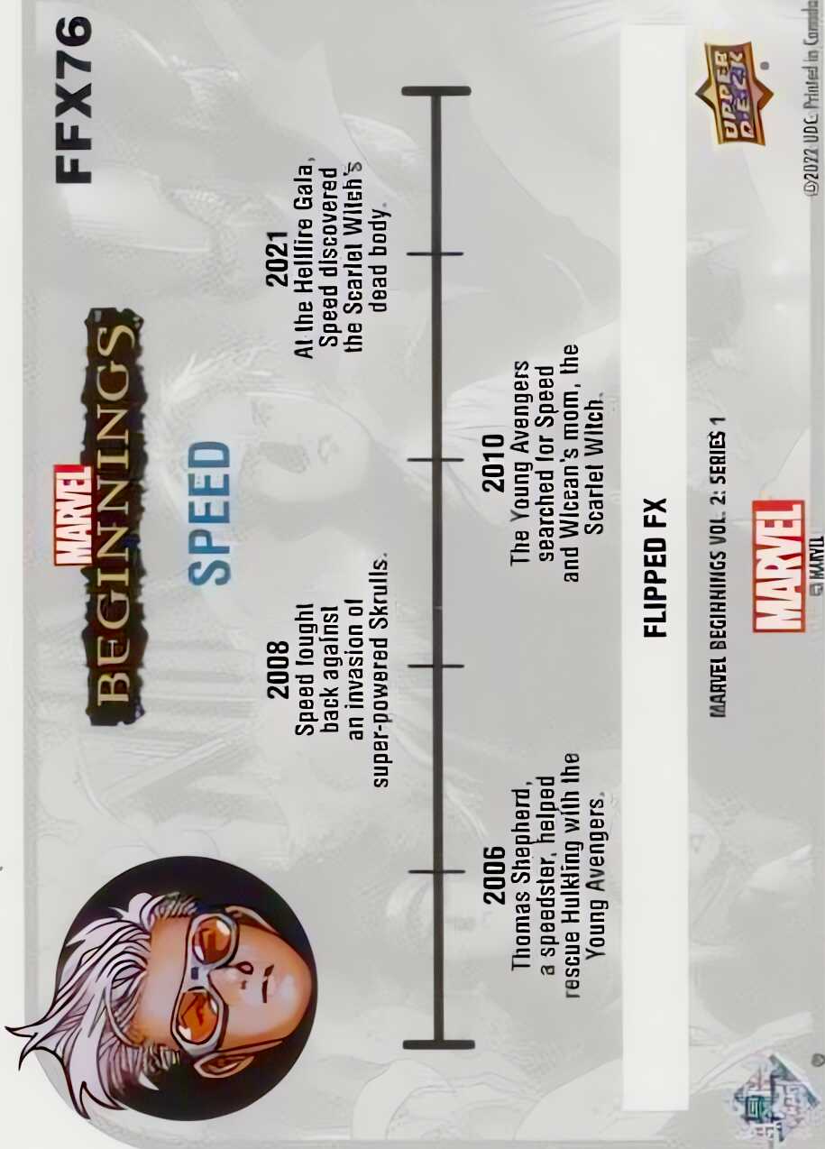 Speed back card image