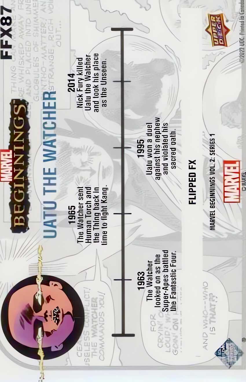 Uatu the Watcher back card image