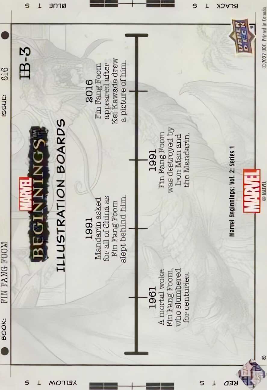 Fin Fang Foom back card image