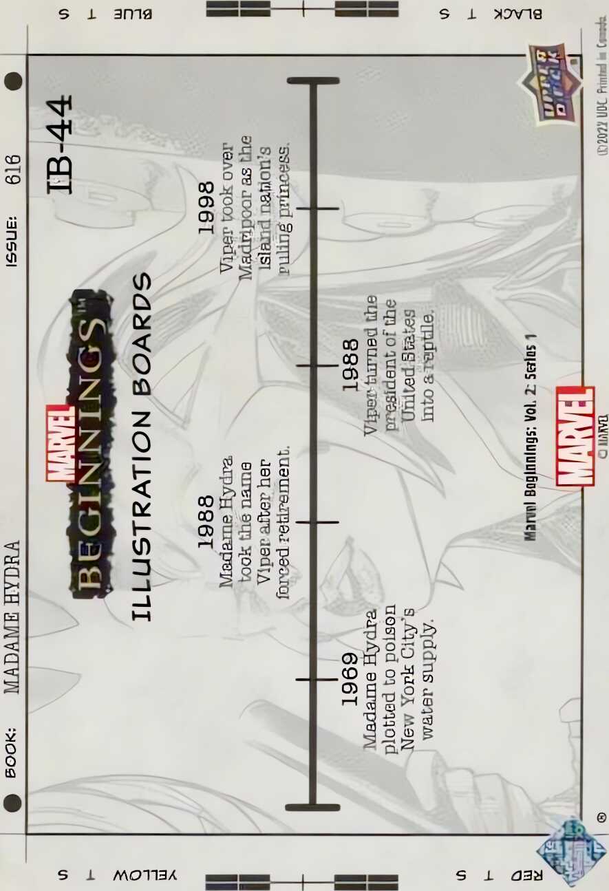 Madame Hydra back card image