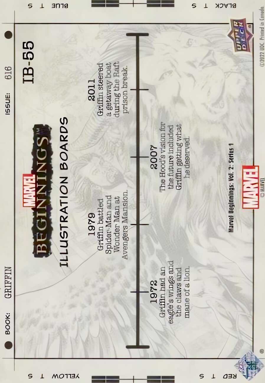 Griffin back card image