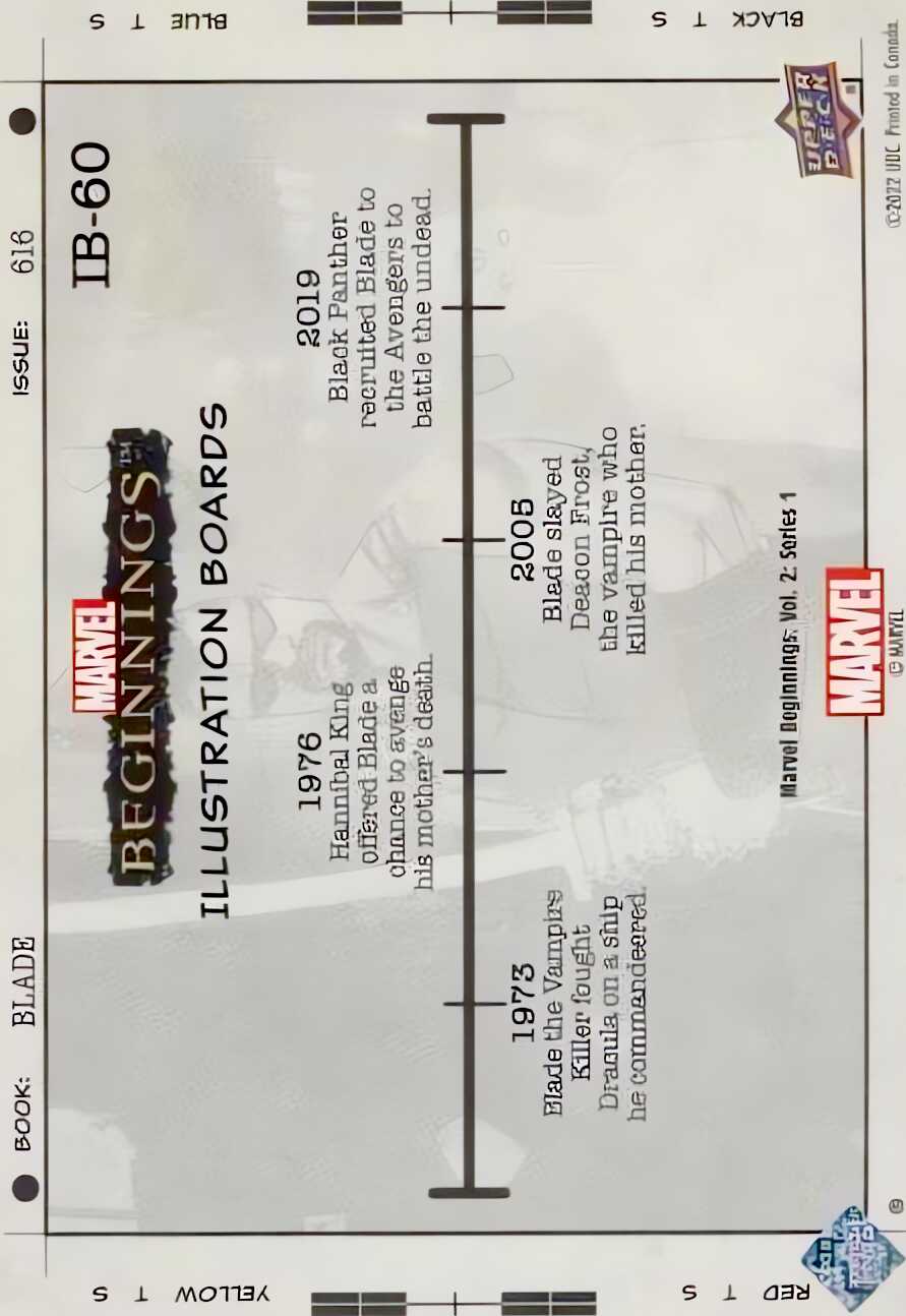 Blade back card image