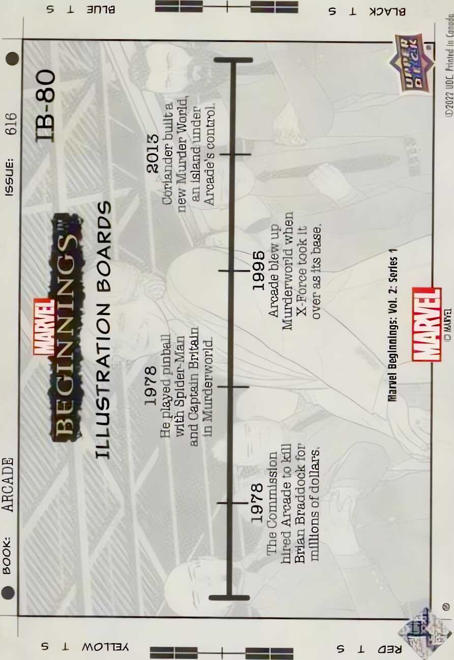 Arcade back card image